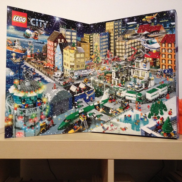 My #LEGO #Advent calendar is ready!