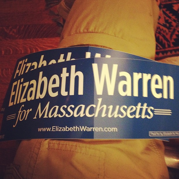 Trying to figure out if I can attach these Elizabeth Warren stickers to my bicycle.
