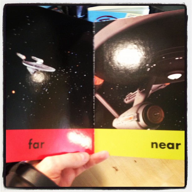 The Star Trek Book of Opposites! This exists.