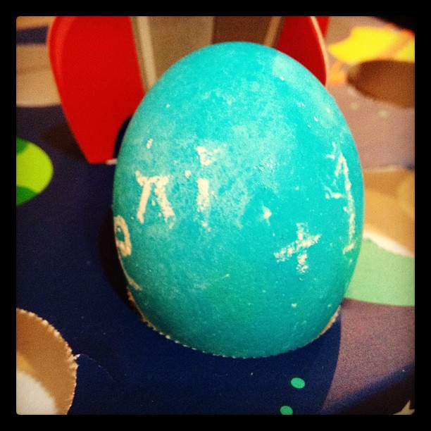 Euler’s Egg. #space #easter (The = 0 is on the far side.)