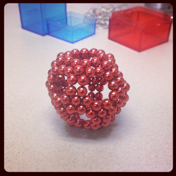 New #buckyballs = lopsided soccer ball.